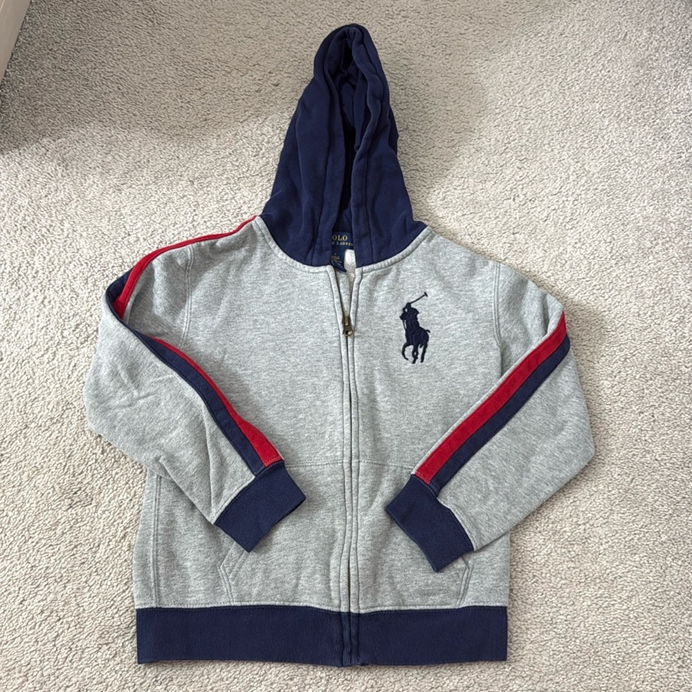 Ralph Lauren zip up hoodie